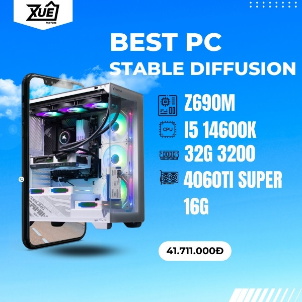 BỘ PC STABLE DIFFUSION 3