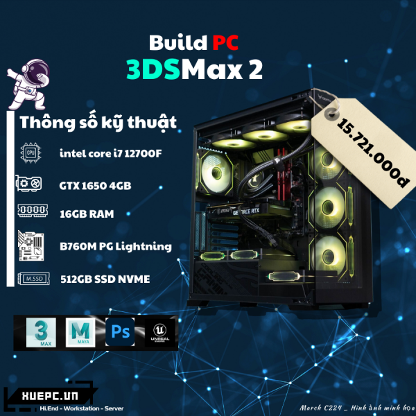 BỘ PC 3DSMAX 2