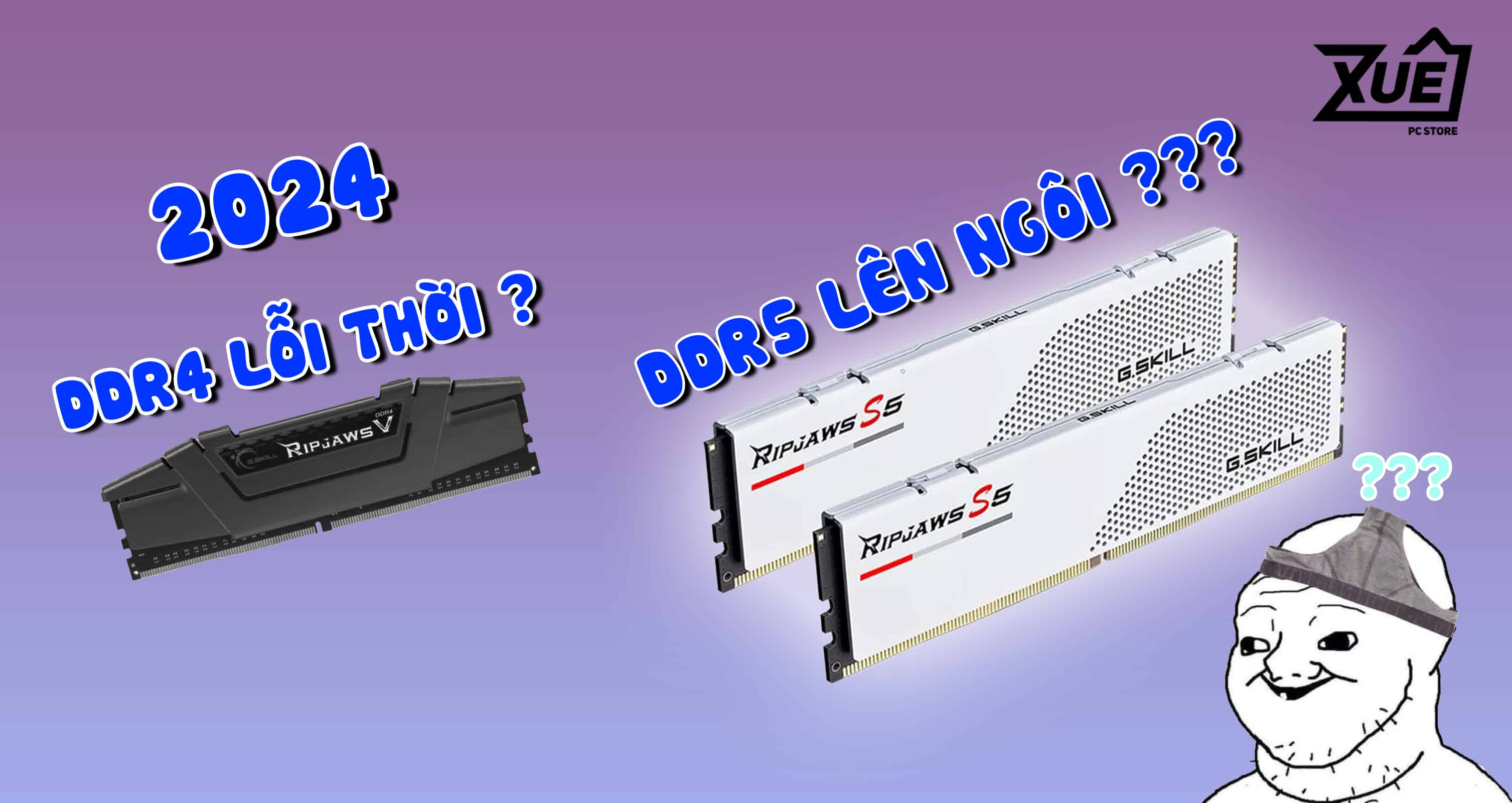 Xu hướng lưu trữ mới 2023: RAM DDR4 có còn đáng sử dụng?