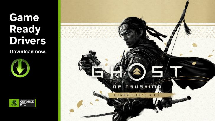 Ghost of Tsushima: Trình điều khiển sẵn sàng cho trò chơi cắt của đạo diễn được phát hành bởi NVIDIA