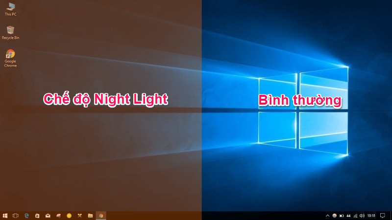 [WINDOWS] CÁCH BẬT, TẮT CHẾ ĐỘ GIẢM ÁNH SÁNG XANH NIGHT LIGHT 