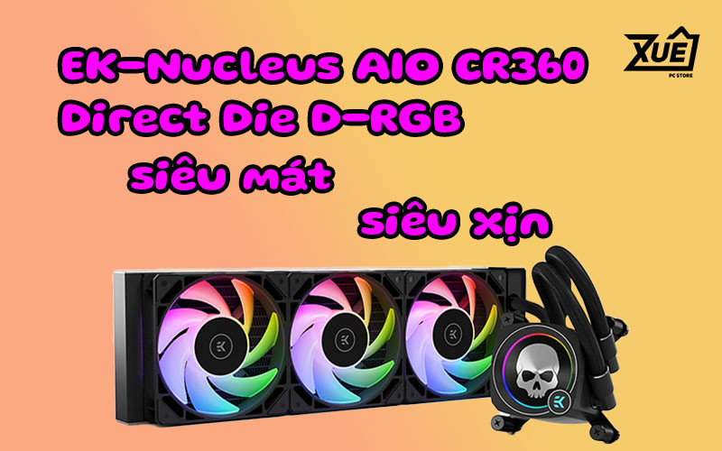 EK ra mắt AIO đầu tiên trên thế giới nhắm đến mục tiêu làm mát CPU trực tiếp