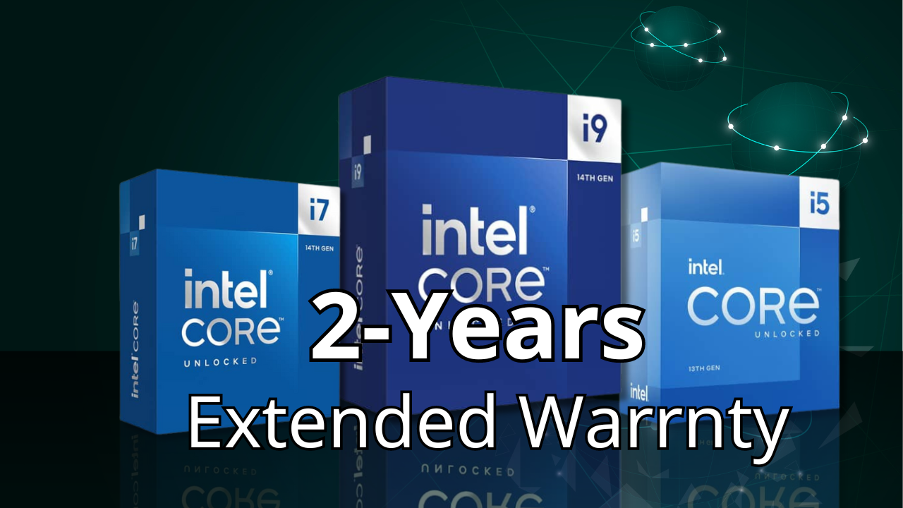 INTEL đưa ra quyết định gia hạn thêm thời gian bảo hành cho CPU Box thế hệ 13 và 14 thêm 2 năm do các vấn đề về tính năng