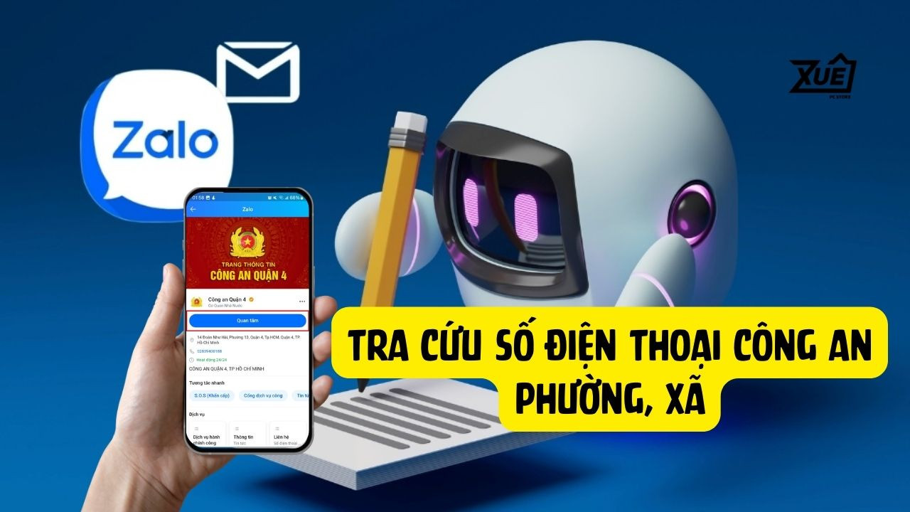 Hướng dẫn tra cứu số điện thoại công an phường, xã trên Zalo siêu tiện lợi và chính xác