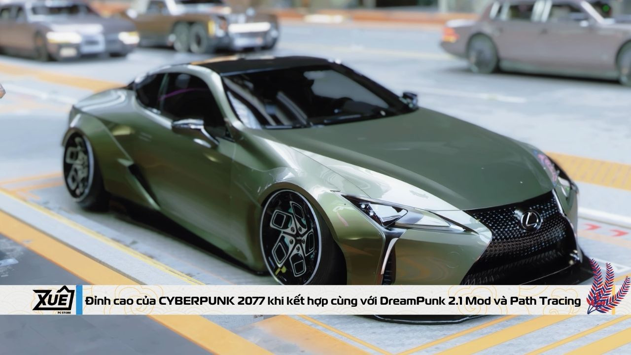Đỉnh cao của CYBERPUNK 2077 khi kết hợp cùng với DreamPunk 2.1 Mod và Path Tracing