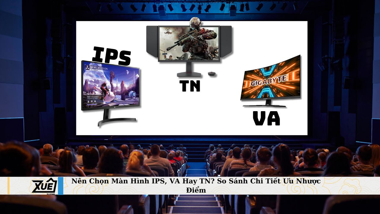 Nên Chọn Màn Hình IPS, VA Hay TN? So Sánh Chi Tiết Ưu Nhược Điểm