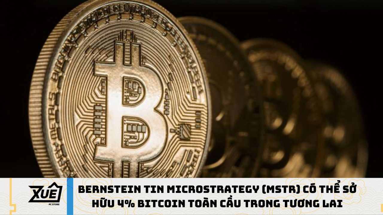 Bernstein Tin MicroStrategy (MSTR) Có Thể Sở Hữu 4% Bitcoin Toàn Cầu Trong Tương Lai