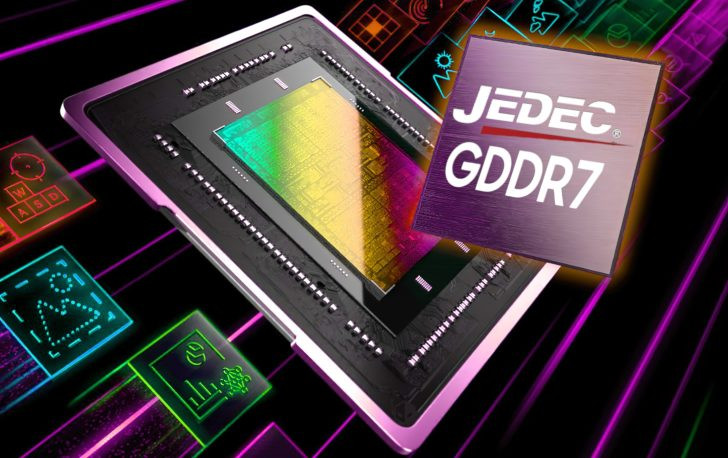 JEDEC công bố GDDR7 là tiêu chuẩn bộ nhớ đồ họa thế hệ tiếp theo, tích hợp AMD & NVIDIA