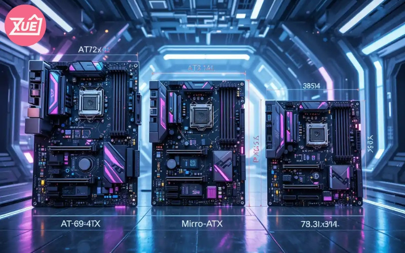 Phân Biệt Các Loại Mainboard: ATX, Micro-ATX, Mini-ITX