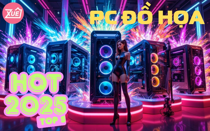 Top 5 Bộ PC Thiết Kế Đồ Họa Giá Tốt Nhất 2025