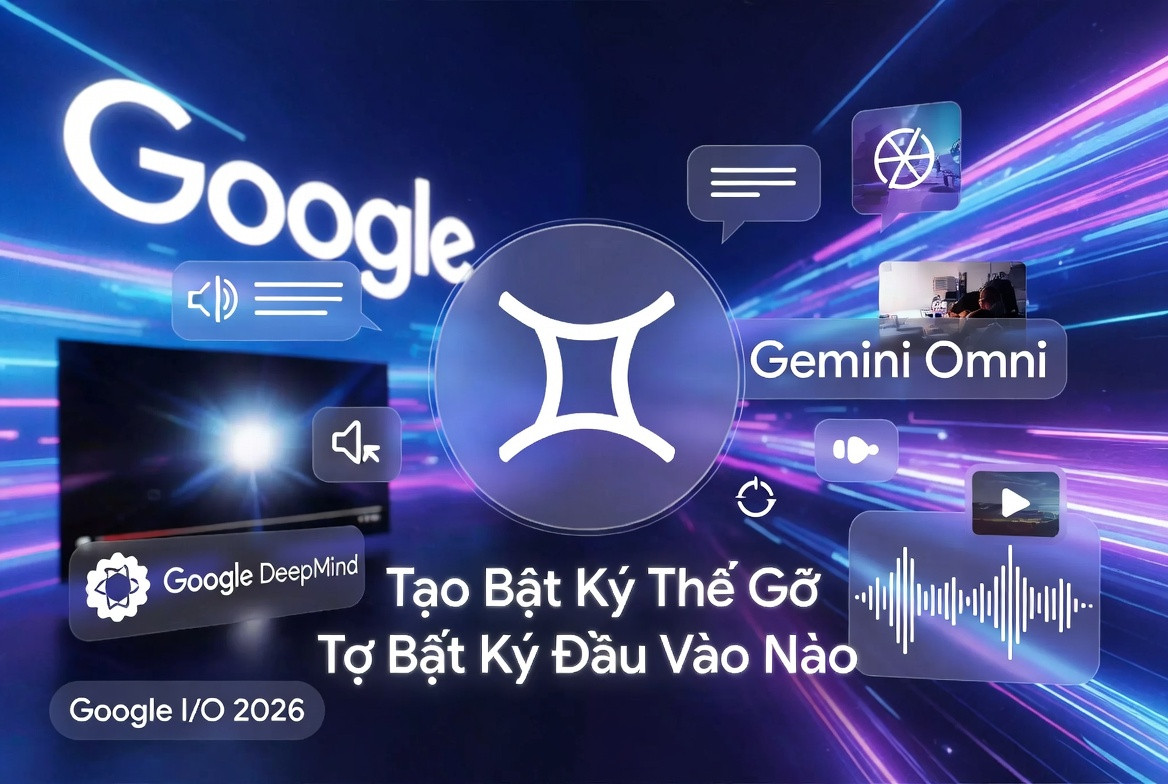 Google Ra Mắt Gemini Omni: Mô Hình AI Đa Phương Thức 