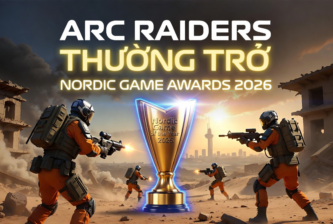 ARC Raiders thống trị Nordic Game Awards 2026 với cú hat-trick danh giá