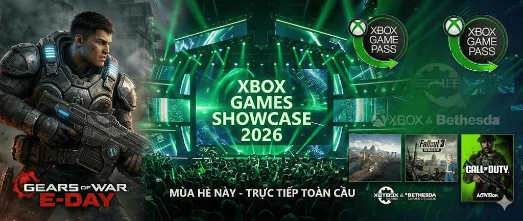 XBOX GAMES SHOWCASE 2026: MICROSOFT ĐANG CHUẨN BỊ NHỮNG BOM TẤN NÀO CHO MÙA HÈ NÀY?