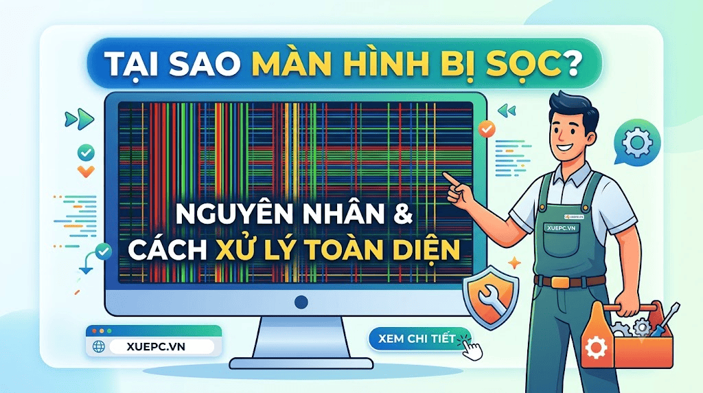Tại Sao Màn Hình Bị Sọc? Nguyên Nhân & Cách Xử Lý Toàn Diện