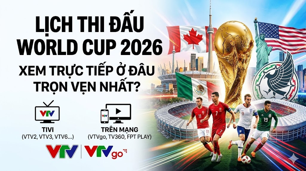 Lịch Thi Đấu World Cup 2026: Xem Trực Tiếp Ở Đâu Trọn Vẹn Nhất?