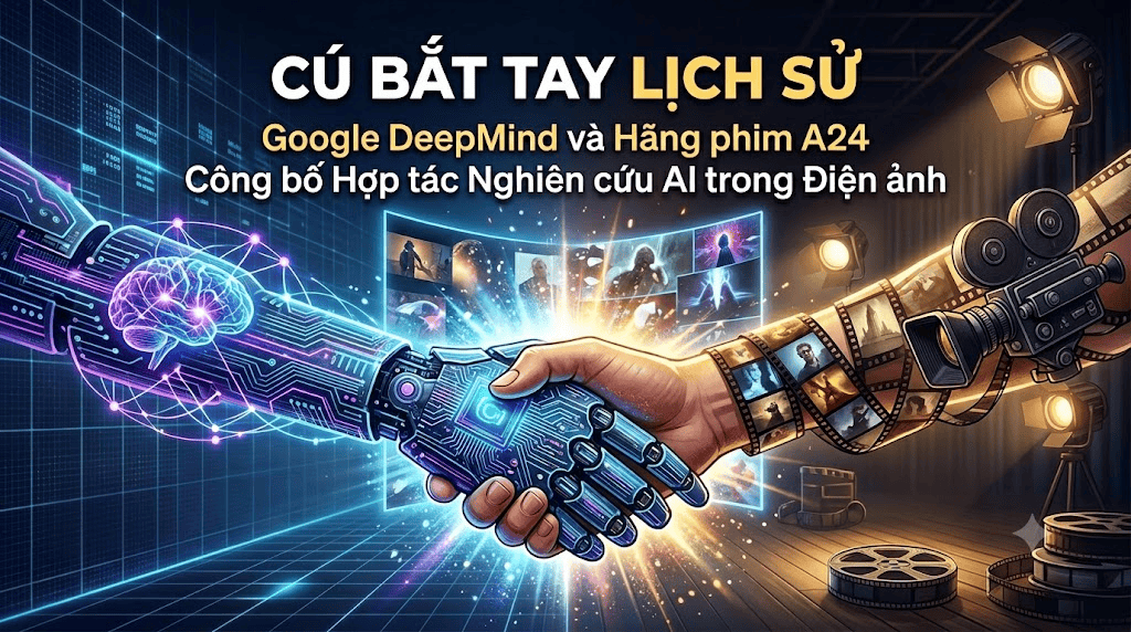 Cú bắt tay lịch sử: Google DeepMind và hãng phim A24 công bố hợp tác nghiên cứu AI trong điện ảnh