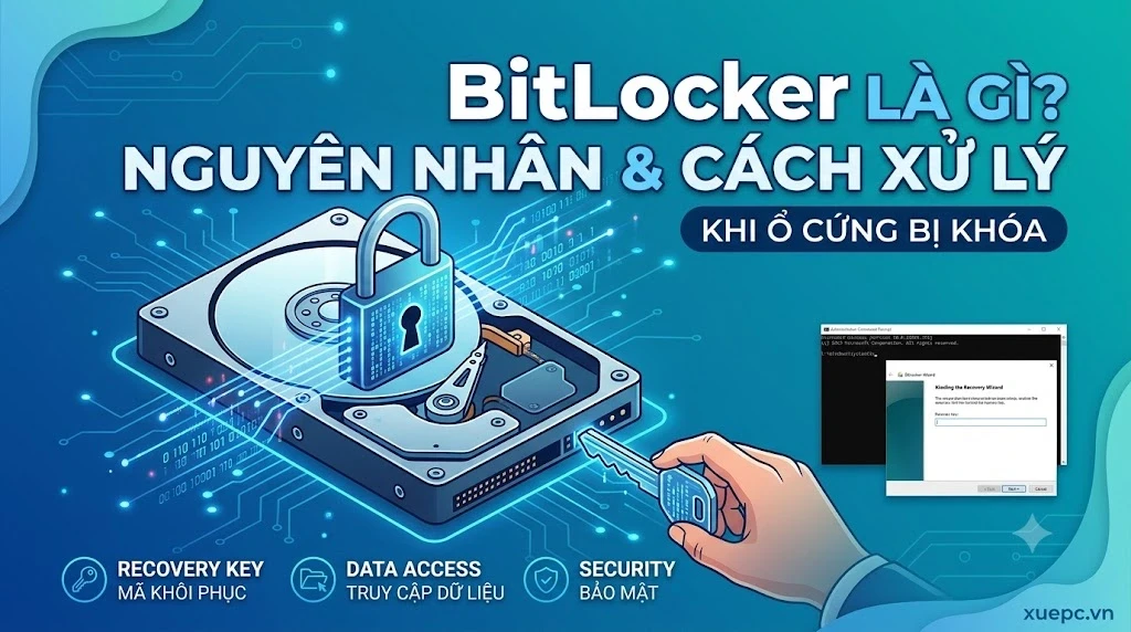 BitLocker Là Gì? Nguyên Nhân Và Cách Xử Lý Khi Ổ Cứng Bị Khóa