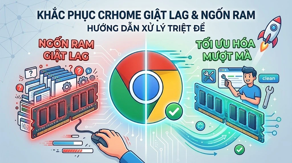 Khắc Phục Lỗi Chrome Giật Lag, Ngốn RAM: Nguyên Nhân Và Cách Xử Lý Triệt Để