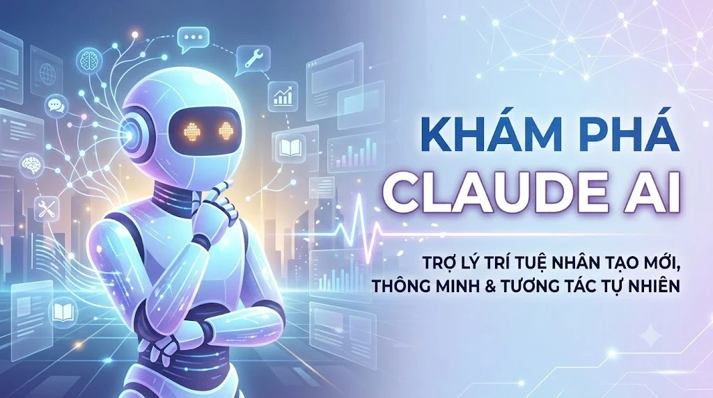 Claude AI Là Gì? Khám Phá Trợ Lý Trí Tuệ Nhân Tạo Đang Được Giới Công Nghệ Săn Đón