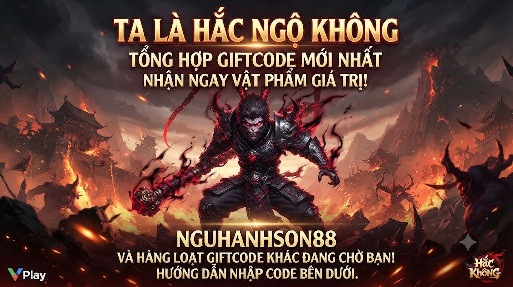 Ta Là Hắc Ngộ Không: Tổng Hợp Giftcode Mới Nhất Và Hướng Dẫn Nhập Nhanh Chóng