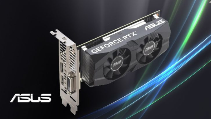 ASUS trình làng GeForce RTX 3050 6GB cấu ​​hình thấp, có TDP 70W và thiết kế nhỏ gọn với quạt kép