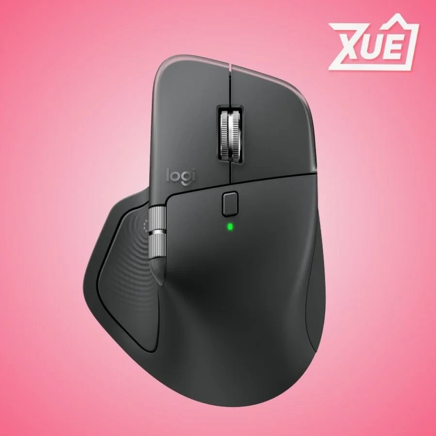 CHUỘT LOGITECH MX MASTER 4 WIRELESS BLUETOOTH THAN CHÌ - (910-007565)