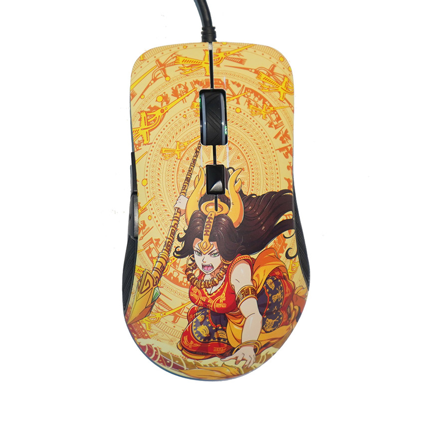 CHUỘT EDRA EM640 LẠC HỒNG (USB/HUANO/12000DPI/KO LED)
