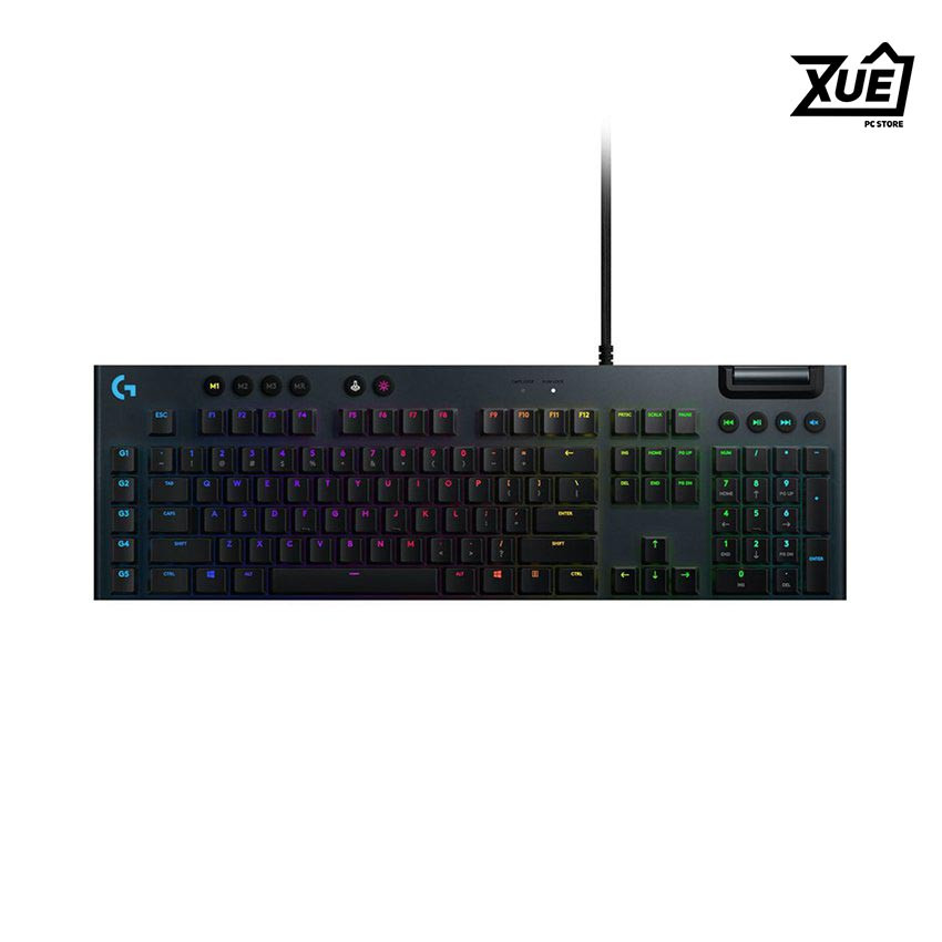 BÀN PHÍM CƠ LOGITECH G813 LIGHTSYNC RGB GL CLICKY (USB)