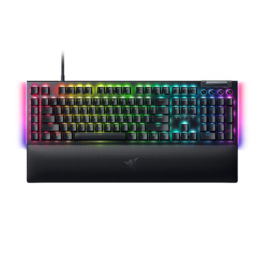BÀN PHÍM CƠ GAMING CÓ DÂY RAZER BLACKWIDOW V4 - YELLOW SWITCH RZ03-04691800-R3M1