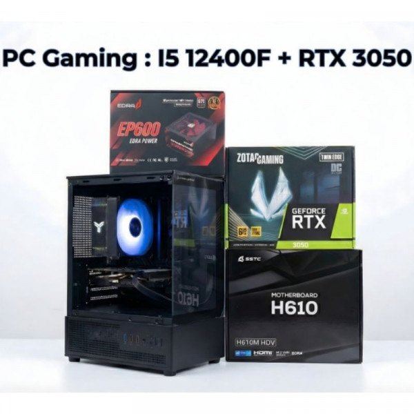 BỘ PC GAMING I5 12400F - RTX 3050 6GB OC (XUEPC004-G)