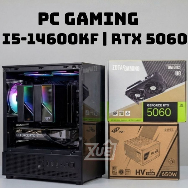 BỘ PC GAMING I5 14600KF - RTX 5060 TI 16GB (XUEPC039-G)