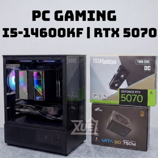 BỘ PC GAMING I5 14600KF - RTX 5070 12GB (XUEPC040-G)