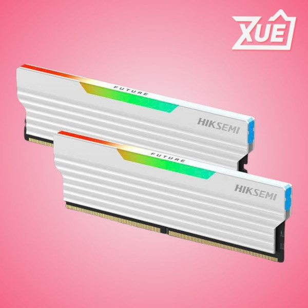 RAM HIKSEMI FUTURE RGB DDR4 16GB 3200MHZ WHITE (HSC416U32F4 16G)