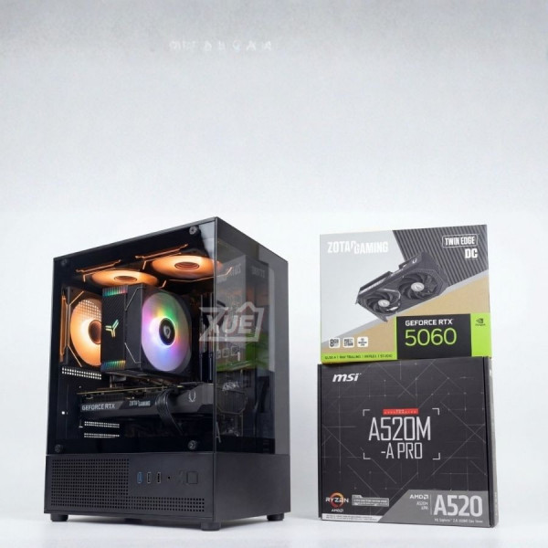 BỘ PC GAMING RYZEN 5 5500 - RTX 5060 8GB (XUEPC195-G)