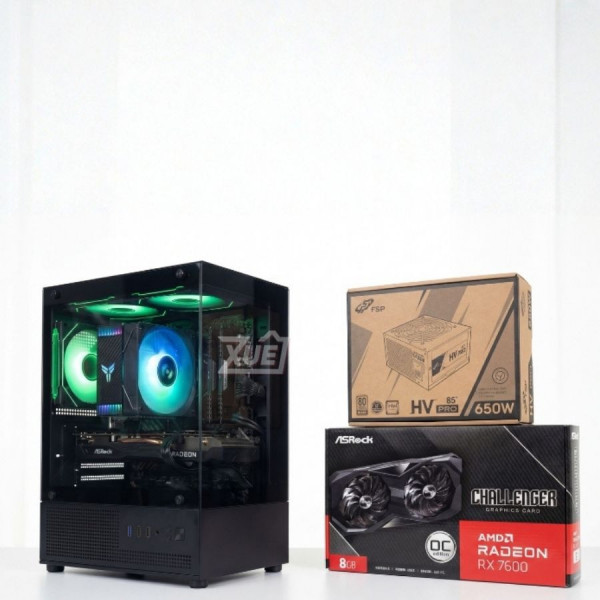 BỘ PC GAMING I5 12400F - RX 7600 8GB (XUEPC325-G)