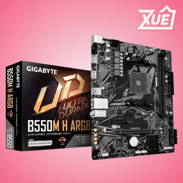 MAINBOARD GIGABYTE B550M H ARGB
