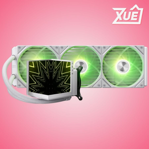 TẢN NHIỆT NƯỚC AIO TRYX STAGE 360 DUAL-SCREEN ARGB WHITE L-S360A-DM3M-G0W