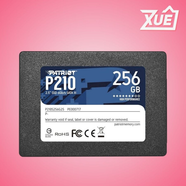 Ổ CỨNG SSD PATRIOT 256GB P210 SATA3 2.5 INCH - P210S256G25