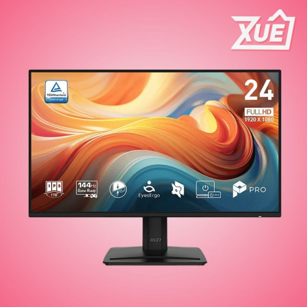 MÀN HÌNH MSI PRO MP242 E14A (23.8 INCH - IPS - FHD - 144HZ - 1MS)