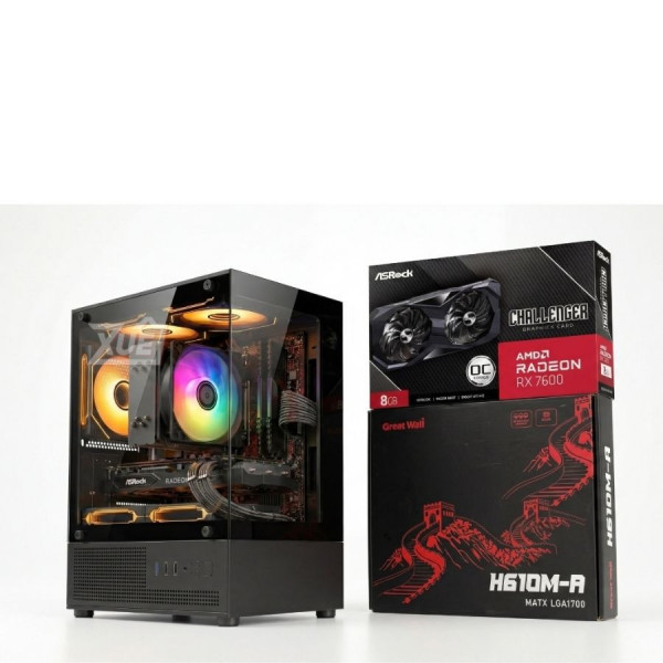 BỘ PC INTEL CORE I5 12400F - RX 7600 (XUEPCFS03)