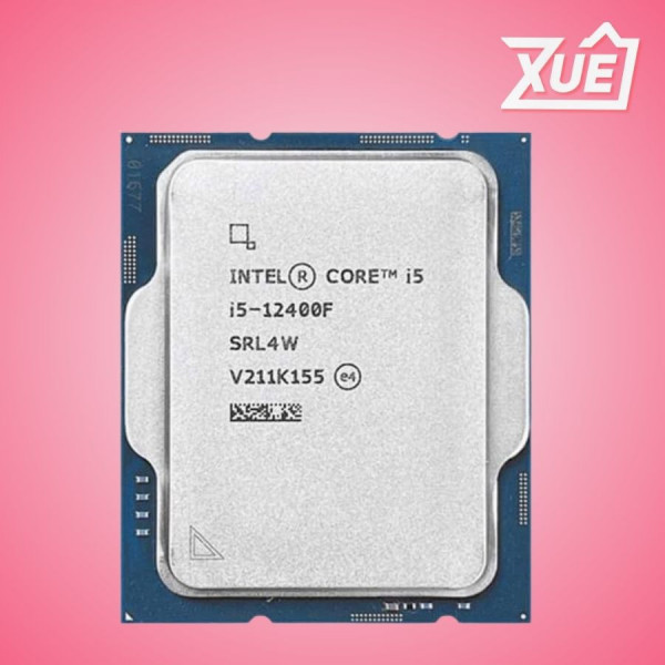 BỘ VI XỬ LÝ INTEL CORE I5-12400F - TRAY (UPTO 4.4GHZ, 6 NHÂN 12 LUỒNG, 18MB CACHE, 65W) - SOCKET INTEL LGA 1700) 
