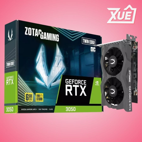 CARD MÀN HÌNH ZOTAC GAMING GEFORCE RTX 3050 6GB GDDR6 TWIN EDGE OC