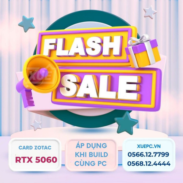 CARD MÀN HÌNH ZOTAC GEFORCE RTX 5060 TWIN EDGE OC 8GB GDDR7