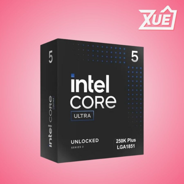 CPU INTEL CORE ULTRA 5 250K PLUS (INTEL LGA1851 - 18 CORE - 18 THREAD - BASE 3.3GHZ - TURBO 5.3GHZ - CACHE 30MB)