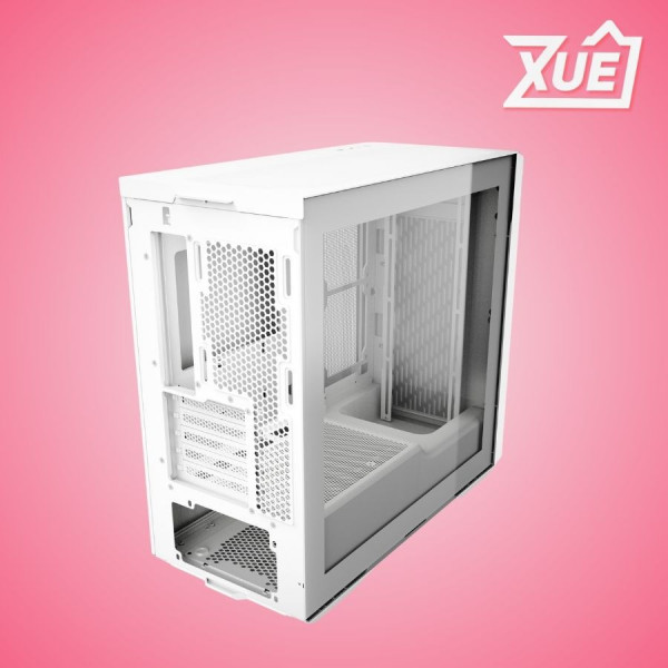CASE ZOTAC GAMING ALLOY M-ATX COMPUTER CASE (WHITE) (NO FANS)