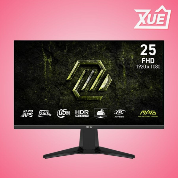 MÀN HÌNH MSI MAG 255F X24 (24.5 INCH - IPS - FHD - 240HZ - 0.5MS)