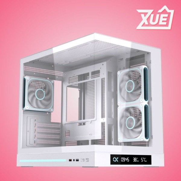 VỎ CASE XIGMATEK CLOUD M DGT 3AF WHITE