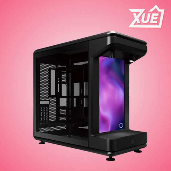 VỎ CASE COOLER MASTER MASTERFRAME 360 STAGE LCD (MF360-KHNN-S02) | MID TOWER, ATX, KÍNH CƯỜNG LỰC