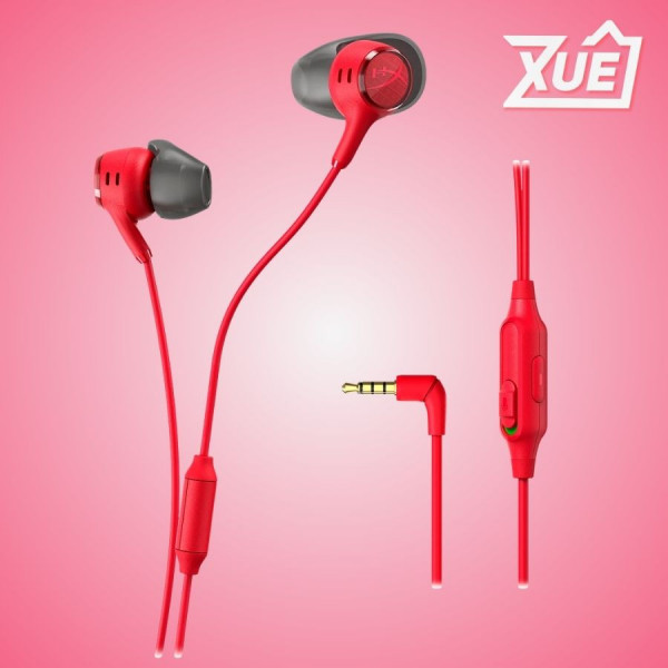 TAI NGHE HYPERX CLOUD EARBUDS III RED