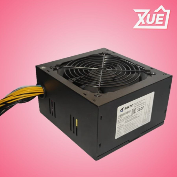 NGUỒN MÁY TÍNH SSTC 550F MODEL: SSTC550F BLACK (BULK PACKING)